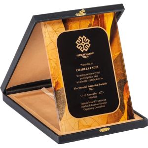 EKT-470 Kutulu Kristal Plaket